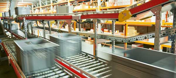 Physical warehouse automation encompasses a wide range of mechanized solutions, including automated conveyor systems to assist in productivity and order fulfillment.
