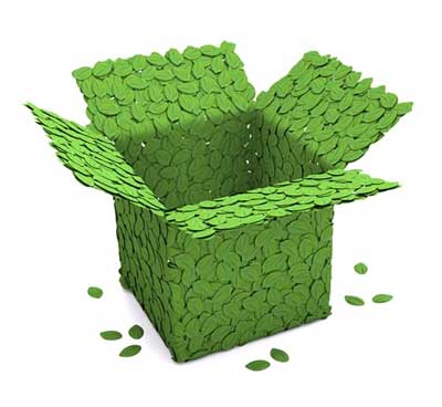 Companies may change packaging when green materials become available. 