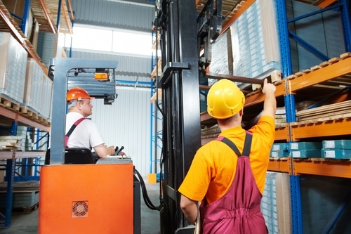 Going vertical helps warehouse managers use space.