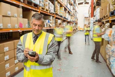 Inventory management can be made easier with barcode scanners.