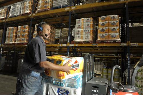 Voice recognition software allows warehouse workers to be more efficient