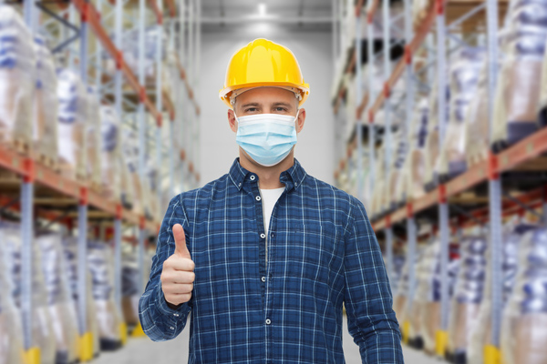 Social distancing in the warehouse can be done using voice technology