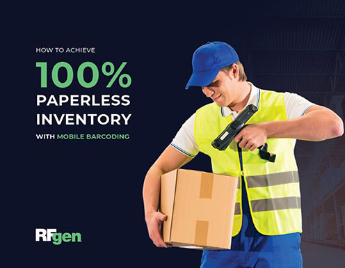 How to Achieve 100% Paperless Inventory for Mobile Barcoding