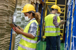 Warehouse automation software can be used with mobile barcoding to streamline inventory processes.