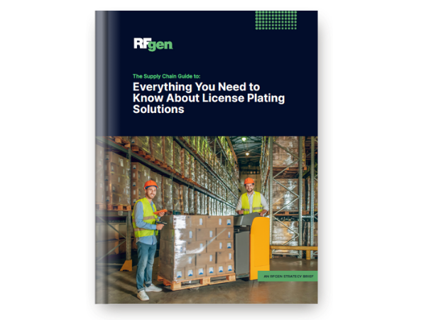 cover of RFgen Software white paper Everything You Need to Know About License Plating Solutions