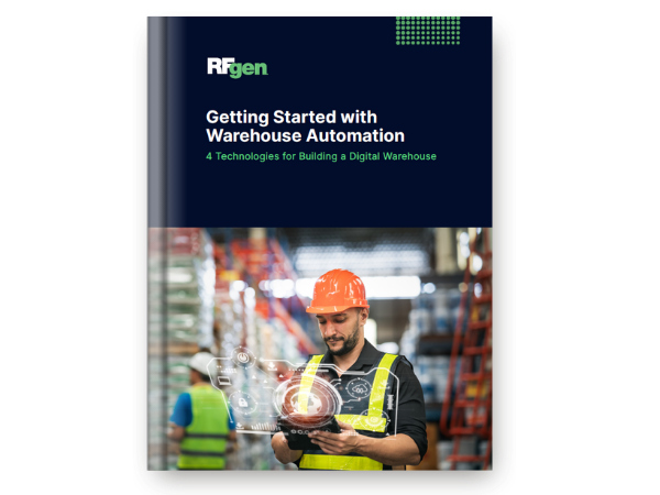 cover of RFgen Software white paper Investing in Warehouse Innovation