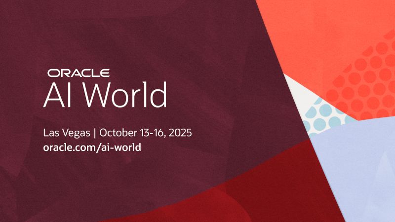 Oracle AI World 2025 Landing Page Banner